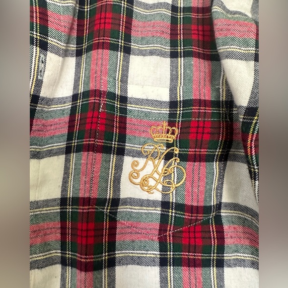 Ralph Lauren Plaid Sleep Shirt - Picture 5 of 6
